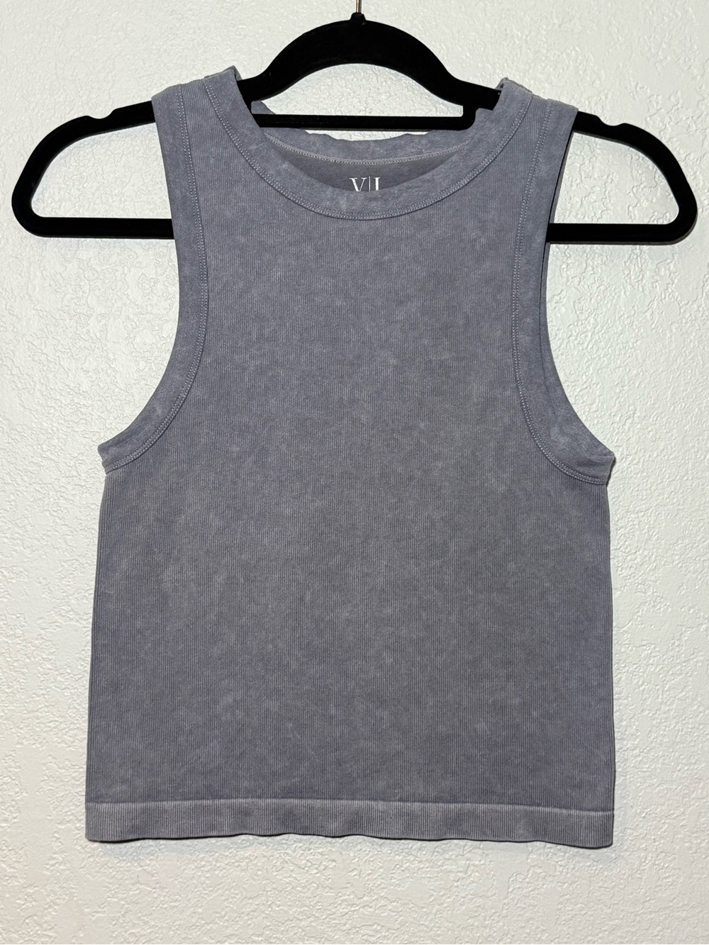 Vital Life- NWOT Gray/Grey Fitted Tank Top Size Large